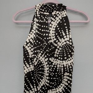 Halter top w/ tie detail